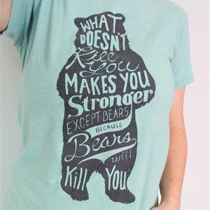 Landmark project What Doesn't kill you graphic tee